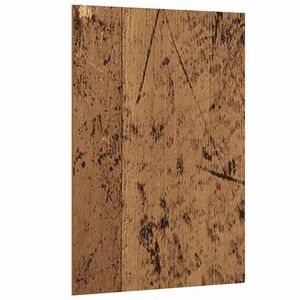 vidaXL Panneaux d&eacute;coratifs 12 pc Bois ancien 15 x 21 x 0,27 cm