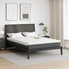 vidaXL Matelas Blanc et Gris 140 x 190 cm Tissu jacquard