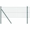 vidaXL Cl&ocirc;ture en fils soud&eacute;s pour fixation au sol 50 x 0,6 m Vert