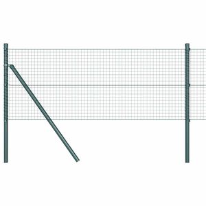 vidaXL Cl&ocirc;ture en fils soud&eacute;s pour fixation au sol 50 x 0,6 m Vert