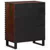 vidaXL Buffet marron 60x34x75 cm bois massif de manguier