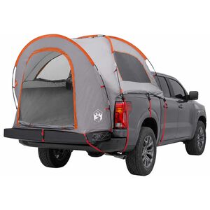 vidaXL Tente de voiture Gris et orange 2 personnes Polyester et Acier