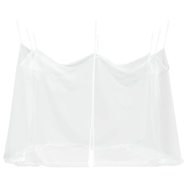 vidaXL Moustiquaire d'ext&eacute;rieur 220 mailles blanche 300 x 300 x 250 cm