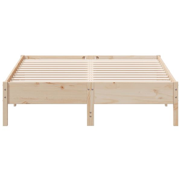 vidaXL Cadre de lit sans matelas 120x200 cm bois de pin massif