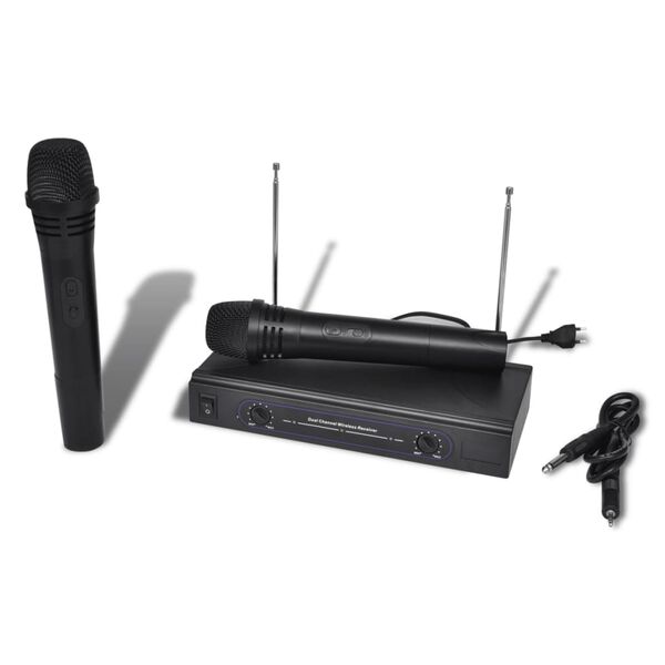 Pack de 2 micro VHF sans fil + 1 R&eacute;cepteur