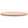 vidaXL Dessus de table &Oslash;50x2,5 cm rond bois massif de h&ecirc;tre