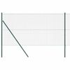 vidaXL Cl&ocirc;ture en fils soud&eacute;s pour fixation au sol 10 x 1,4 m Vert