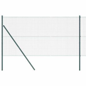 vidaXL Cl&ocirc;ture en fils soud&eacute;s pour fixation au sol 10 x 1,4 m Vert