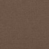 vidaXL Canap&eacute; 3 pcs Marron 220 x 80 x 84 cm Tissu en lin m&eacute;lang&eacute;