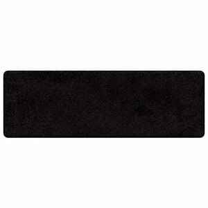 vidaXL Tapis Couloir Noir 50 x 150 cm