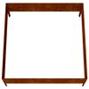 vidaXL Lit sur&eacute;lev&eacute; de jardin 100x100x41 cm acier corten