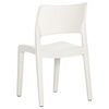 vidaXL Chaises de jardin lot de 2 Blanc Polypropylène