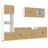 vidaXL Ensemble d'armoires de cuisine 7 pcs Kalmar bois d'ing&eacute;nierie