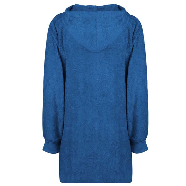 vidaXL Sweat &agrave; capuche couverture KINN Bleu marine L Coton