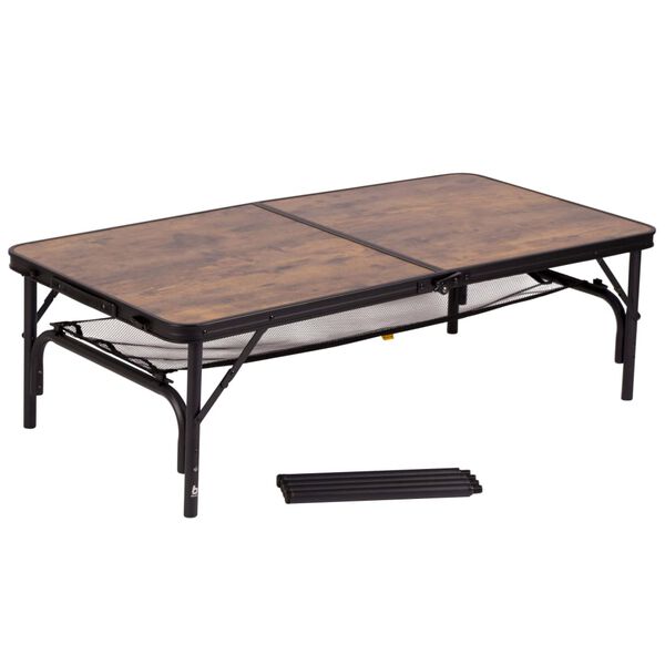 Bo-Camp Table de camping pliable Greene 60x120 cm Aluminium