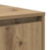 vidaXL Table basse ch&ecirc;ne artisanal 80 x 80 x 31 cm Bois d'ing&eacute;nierie