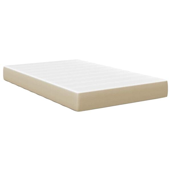 vidaXL Matelas de Lit avec matelas Sauge 120 x 190 cm tissu