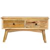 vidaXL Table basse 82x52x42 cm Bois de manguier massif