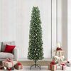 vidaXL Sapin de No&euml;l artificiel Vert 240 cm PVC et acier et plastique