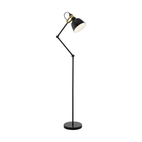 EGLO Lampadaire THORNFORD noir et bronze 49524