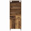vidaXL Haut Armoire Bois ancien 69,5 x 34 x 180 cm Bois d'ing&eacute;nierie