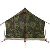 vidaXL Tente de camping 2 personnes camouflage imperm&eacute;able