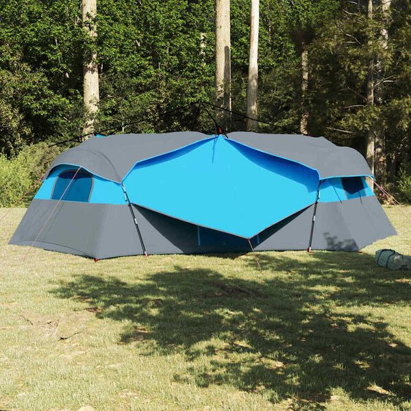 vidaXL Tente int&eacute;rieure avec toit Bleu 520 x 520 x 190 cm taffetas