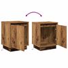 vidaXL Cabinet de chevet 2 pcs Bois ancien 39 x 34,5 x 50 cm