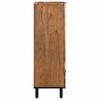 vidaXL Haut Armoire Naturel 60 x 33,5 x 100 cm Bois d'Acacia Massif
