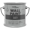 vidaXL Peinture murale Gris 2,5 L Impression murale