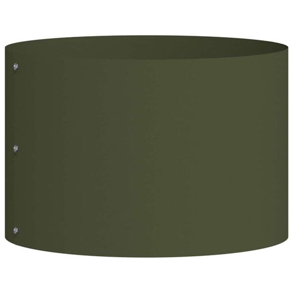 vidaXL Cache-pot de jardin Vert olive 30 x 30 x 20 cm