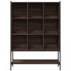 vidaXL Bibliothèque chêne marron 102x30x141,5 cm bois d'ingénierie