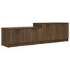 vidaXL Meuble TV Ch&ecirc;ne marron 158,5x36x45 cm Bois d'ing&eacute;nierie