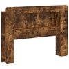 vidaXL Cabinet de T&ecirc;te de Lit Ch&ecirc;ne fum&eacute; Bois d&rsquo;ing&eacute;nierie