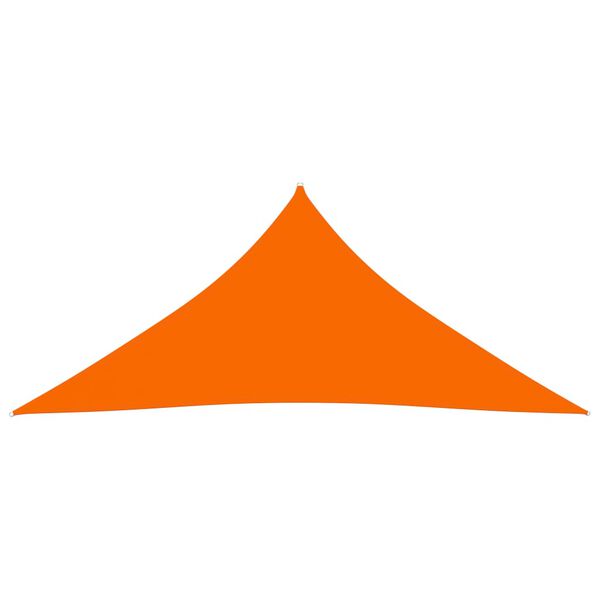 vidaXL Voile de parasol tissu oxford triangulaire 4x5x5 m orange