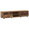 vidaXL Ensemble meuble TV FLORIN Bois ancien Bois d'ing&eacute;nierie