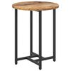 vidaXL Ensemble de tables d'appoint 2 pcs Bois ancien et noir