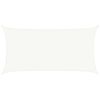 vidaXL Voile d'ombrage 160 g/m&sup2; Blanc 4x7 m PEHD