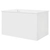 vidaXL Maison pour chat Blanc Brillant 85 x 55 x 50 cm
