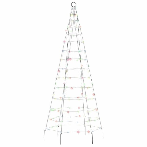 vidaXL Sapin de No&euml;l &agrave; LED 200 LED color&eacute; 180 cm