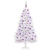 vidaXL Sapin de No&euml;l Artificiel &agrave; Branches Articul&eacute;es Blanc 180 cm
