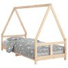 vidaXL Cadre de lit pour enfants 80x200 cm bois de pin massif