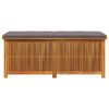 vidaXL Bo&icirc;te &agrave; coussins d'ext&eacute;rieur 150x50x60,5cm bois massif d'acacia