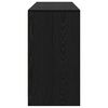 vidaXL Buffet 3 pcs Ch&ecirc;ne noir 70 x 41 x 75 cm Bois d'ing&eacute;nierie