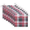 vidaXL Chaises de jardin avec coussins lot de 8 Bois d'acacia solide