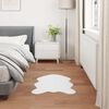 vidaXL Tapis en Fourrure Synth&eacute;tique de Lapin Olite Blanc 50 x 80 cm