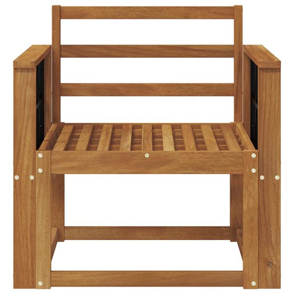 vidaXL Canap&eacute; d&rsquo;ext&eacute;rieur Bois d'Acacia Massif Naturel