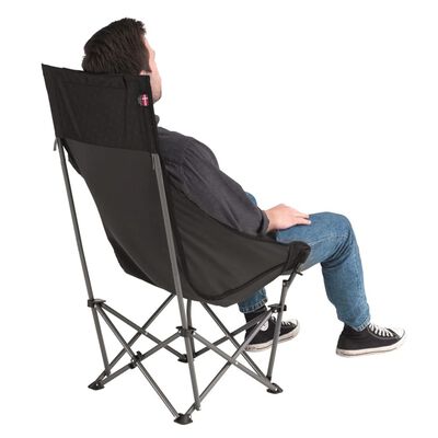 Outwell Chaise de camping pliable Emilio Noir