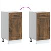 vidaXL Armoire de cuisine Porto ch&ecirc;ne fum&eacute; bois d'ing&eacute;nierie