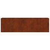 vidaXL Lit sur&eacute;lev&eacute; de jardin 280x40x80 cm acier corten